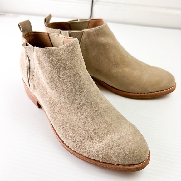 FORTRESS OF INCA Ankle Boots Womens 7 Daniela Smoke Suede Pull On Booties - Picture 5 of 12